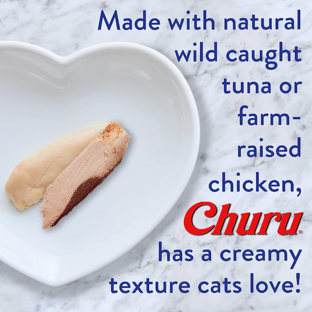 Inaba Churu Tuna & Chicken Variety Pack Puree Cat Treats