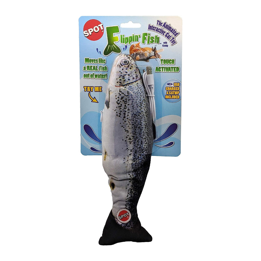 SPOT Cat Flippin Fish Toy