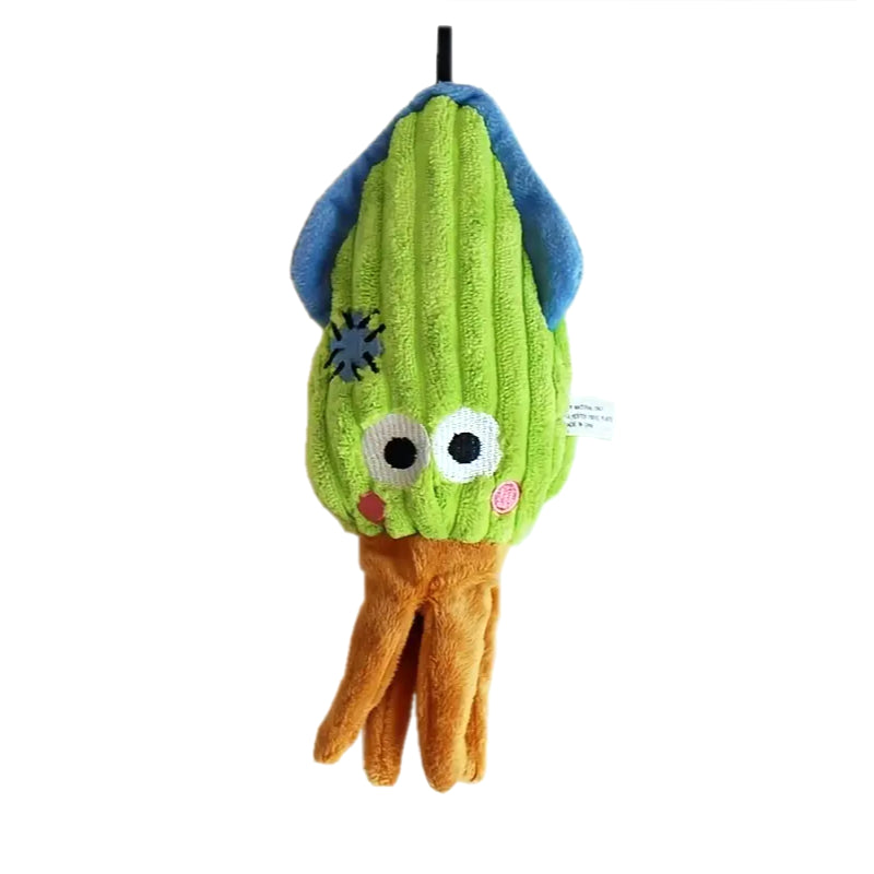 Timmie's Ocean Collection Squid Dog Toy