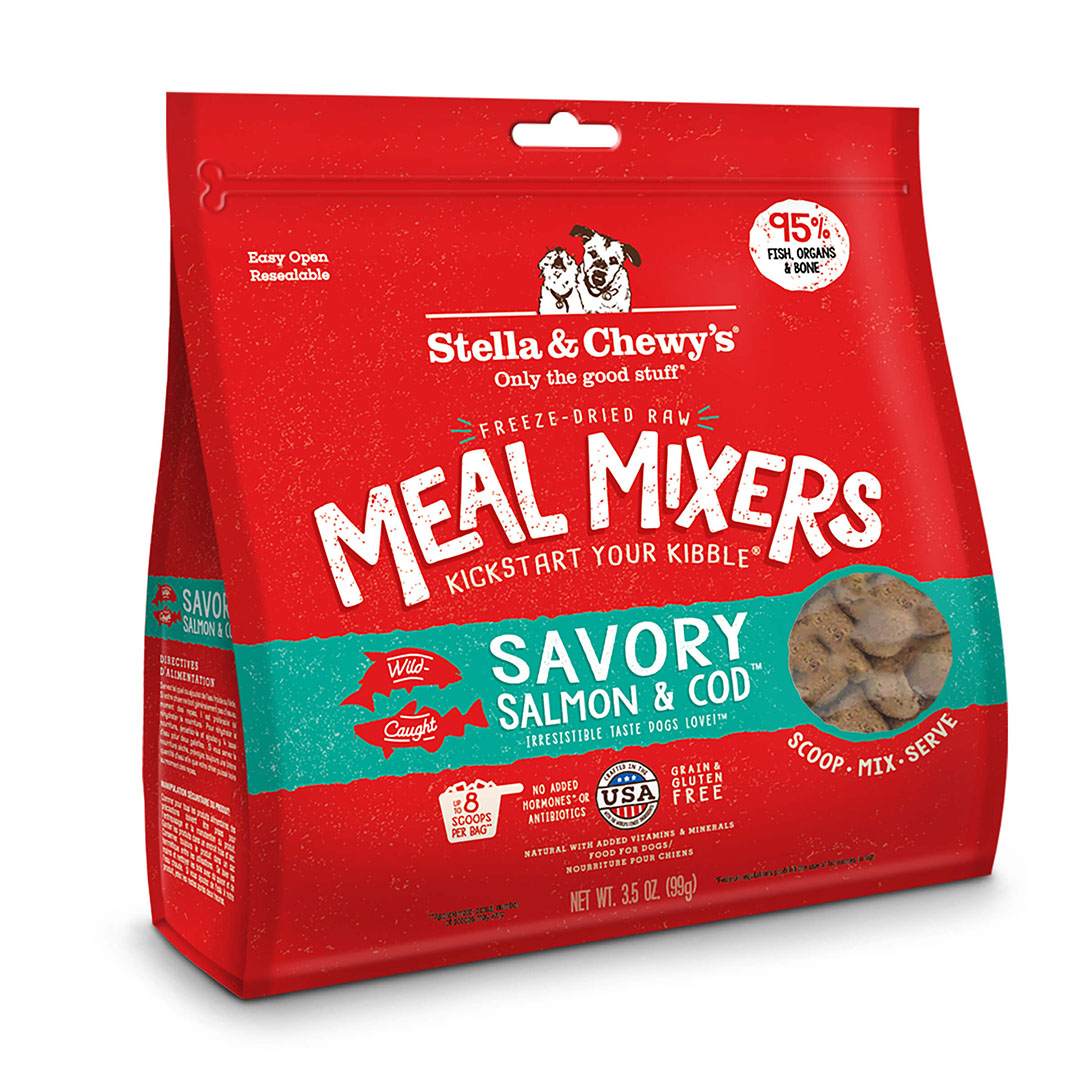 Stella & Chewy’s Salmon & Cod Meal Mixers Dog Food Topper