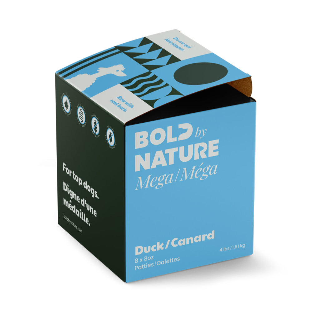 Bold by Nature Mega Duck Raw Dog Food