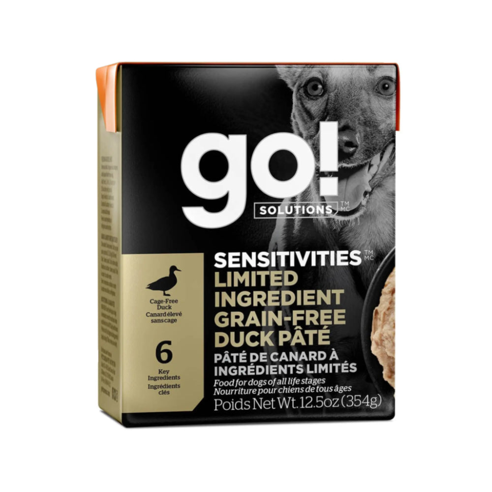 GO! Sensitivities L.I.D. Grain-Free Duck Pâté Dog Wet Food