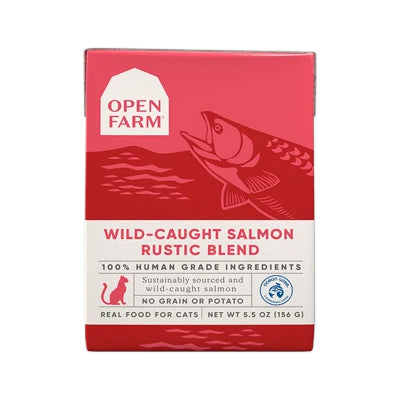 Open Farm Salmon Rustic Blend Cat Wet Food