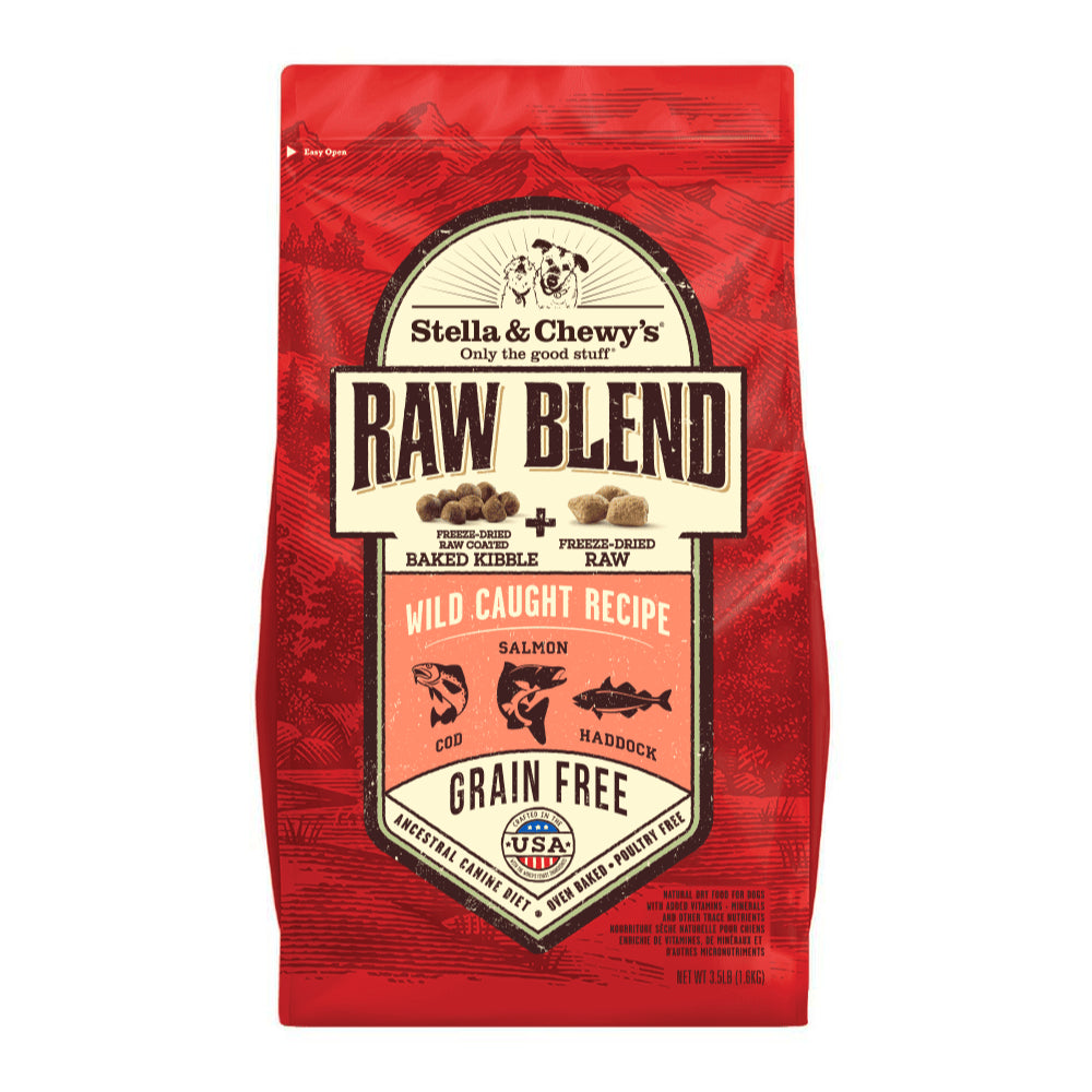Stella & Chewy’s Wild Caught Raw Blend Dog Food
