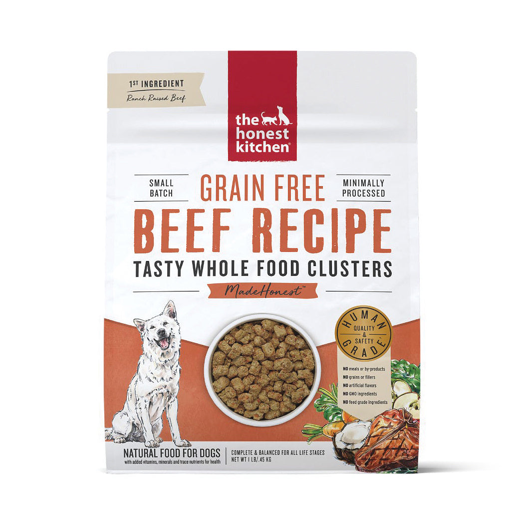 The Honest Kitchen Beef Grain Free Clusters Dog Food
