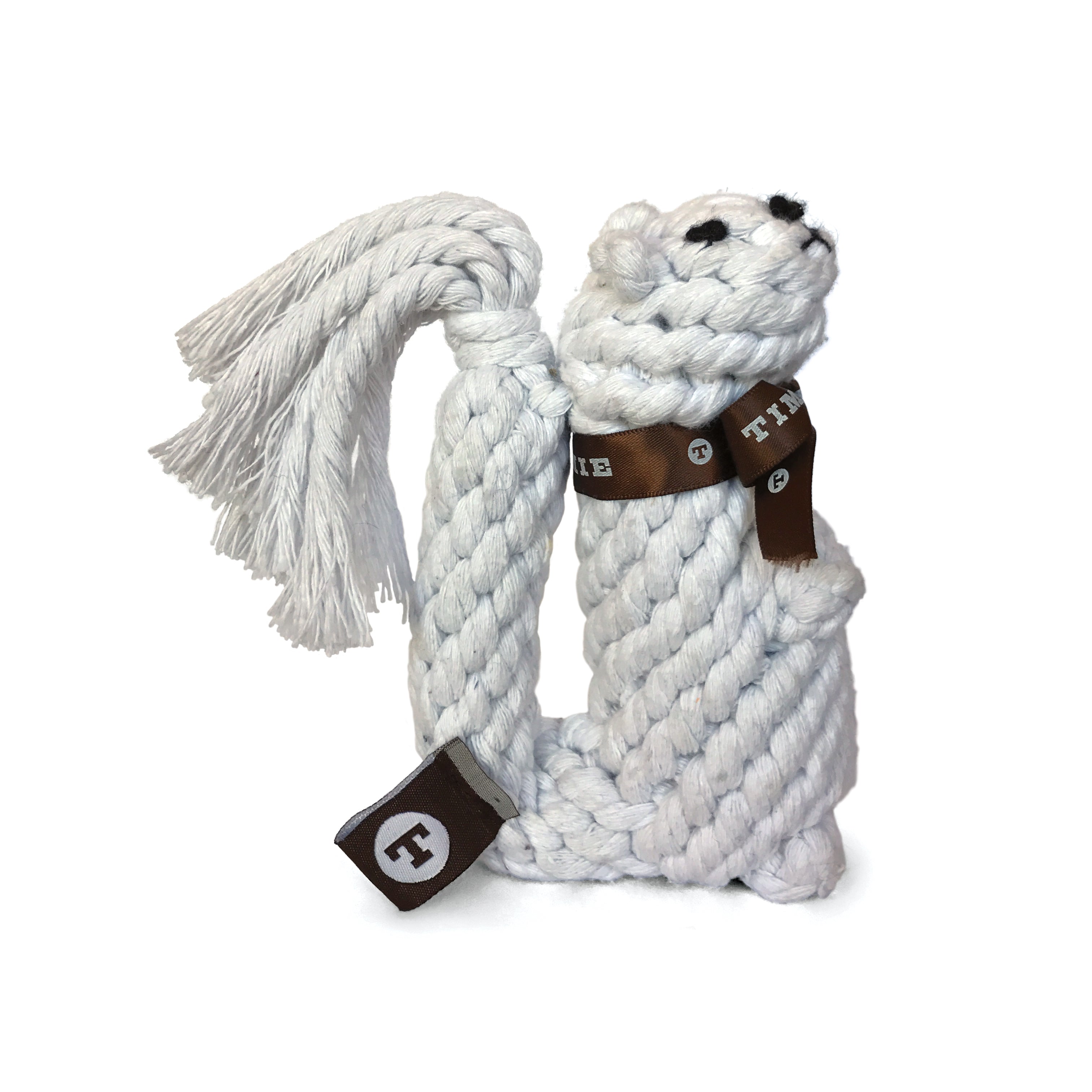 Timmie Trinity the Squirrel Rope Dog Toy