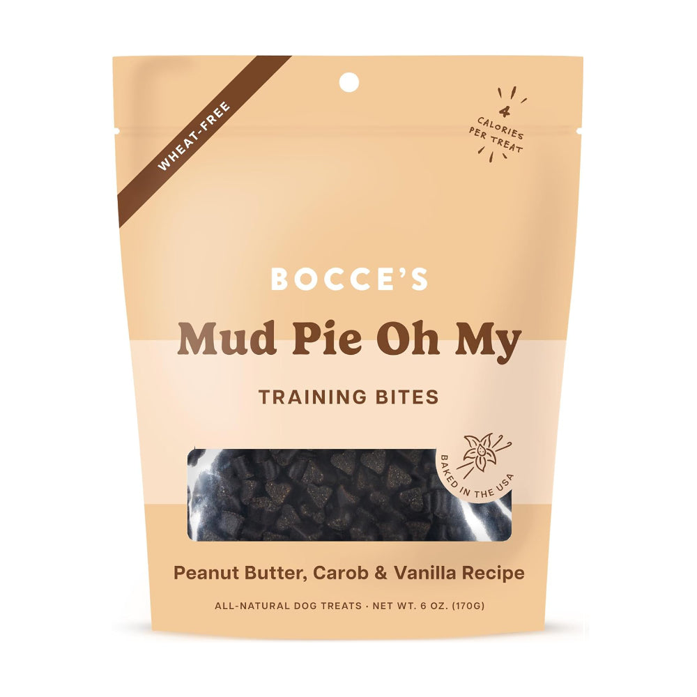 Bocce's Bakery Mud Pie Oh My Training Bites Dog Treats
