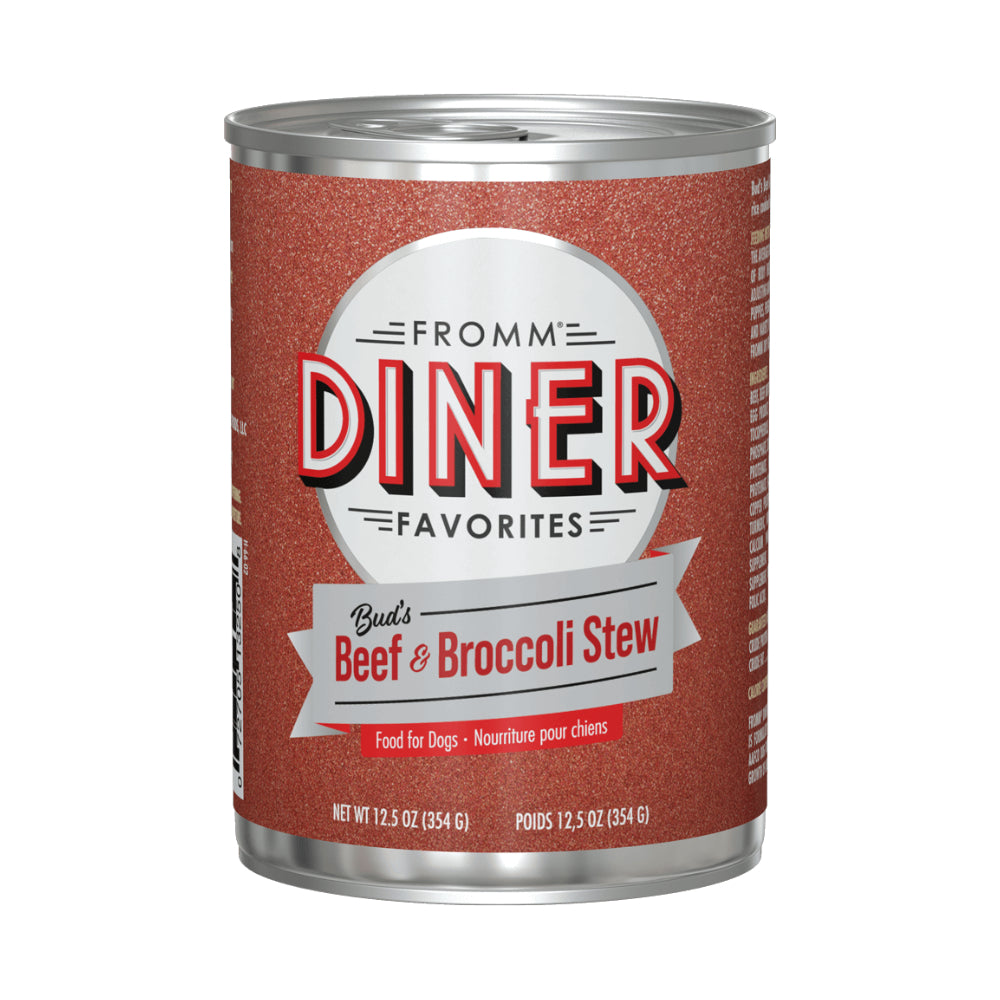 Fromm Diner Bud's Beef & Broccoli Stew Dog Wet Food