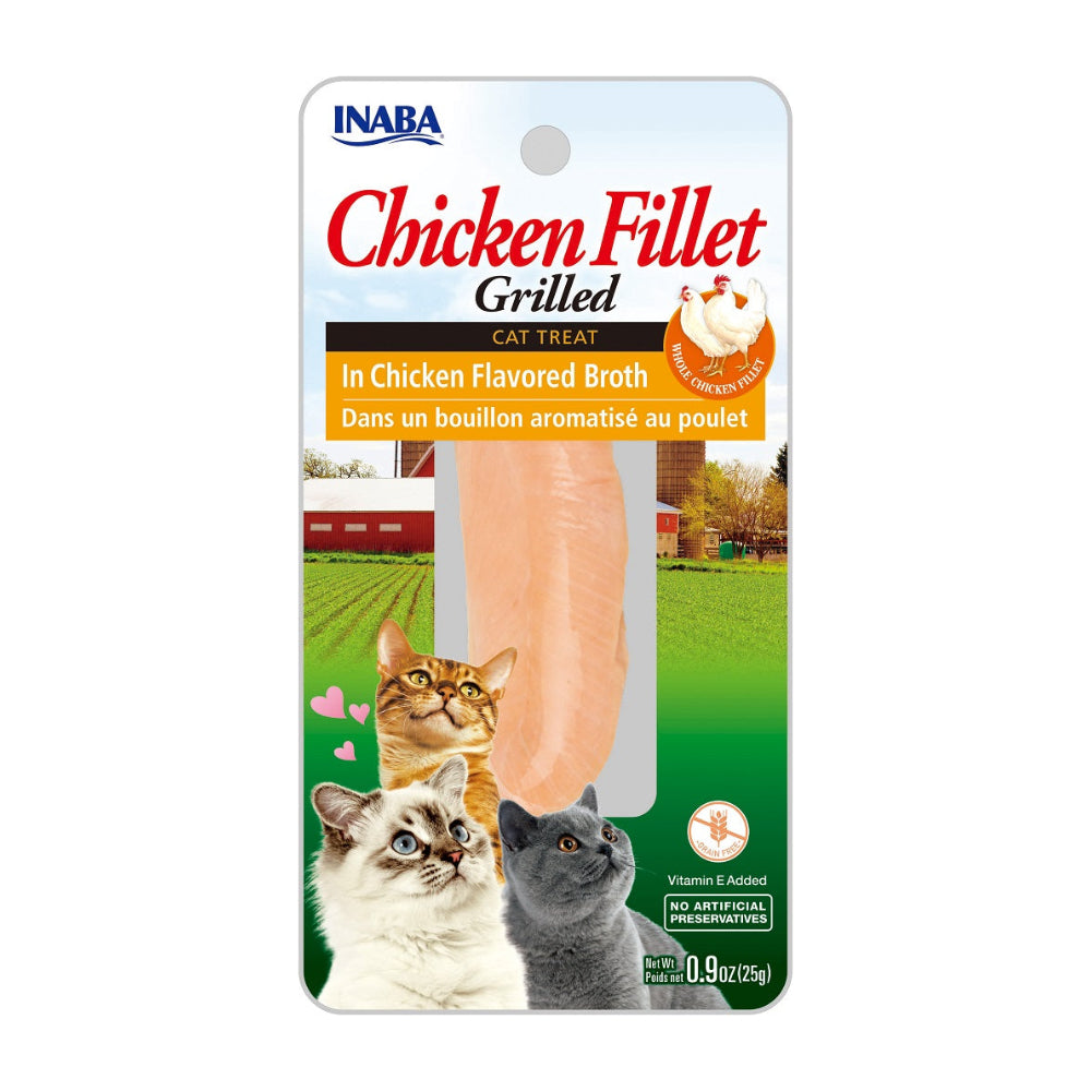 Inaba Grilled Chicken Fillet Cat Treats