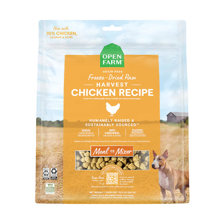 Open Farm Chicken Freeze-Dried Raw Dog Food