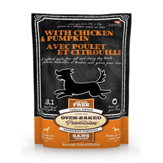 Oven-Baked Tradition Chicken & Pumpkin Soft & Chewy Dog Treats