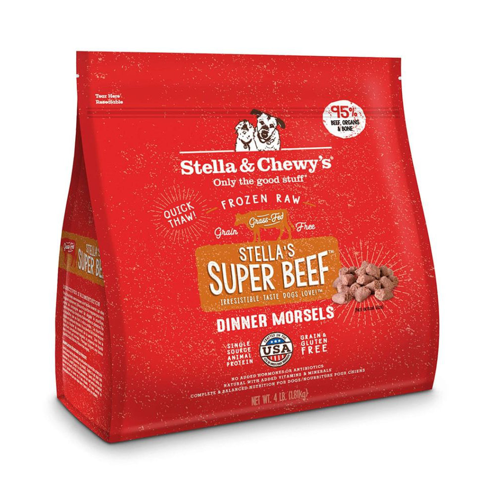 Stella & Chewy’s Beef Frozen Raw Dinner Morsels Dog Food