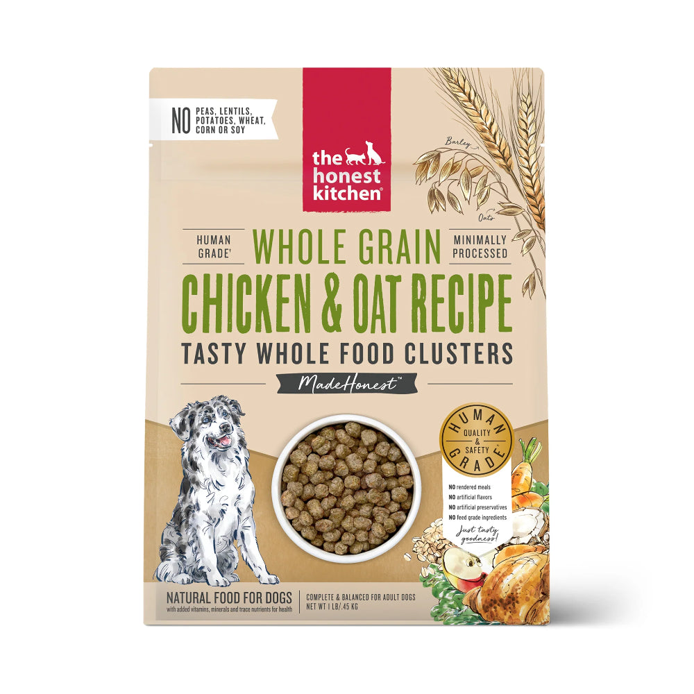 The Honest Kitchen Chicken Whole Grain Clusters Dog Food
