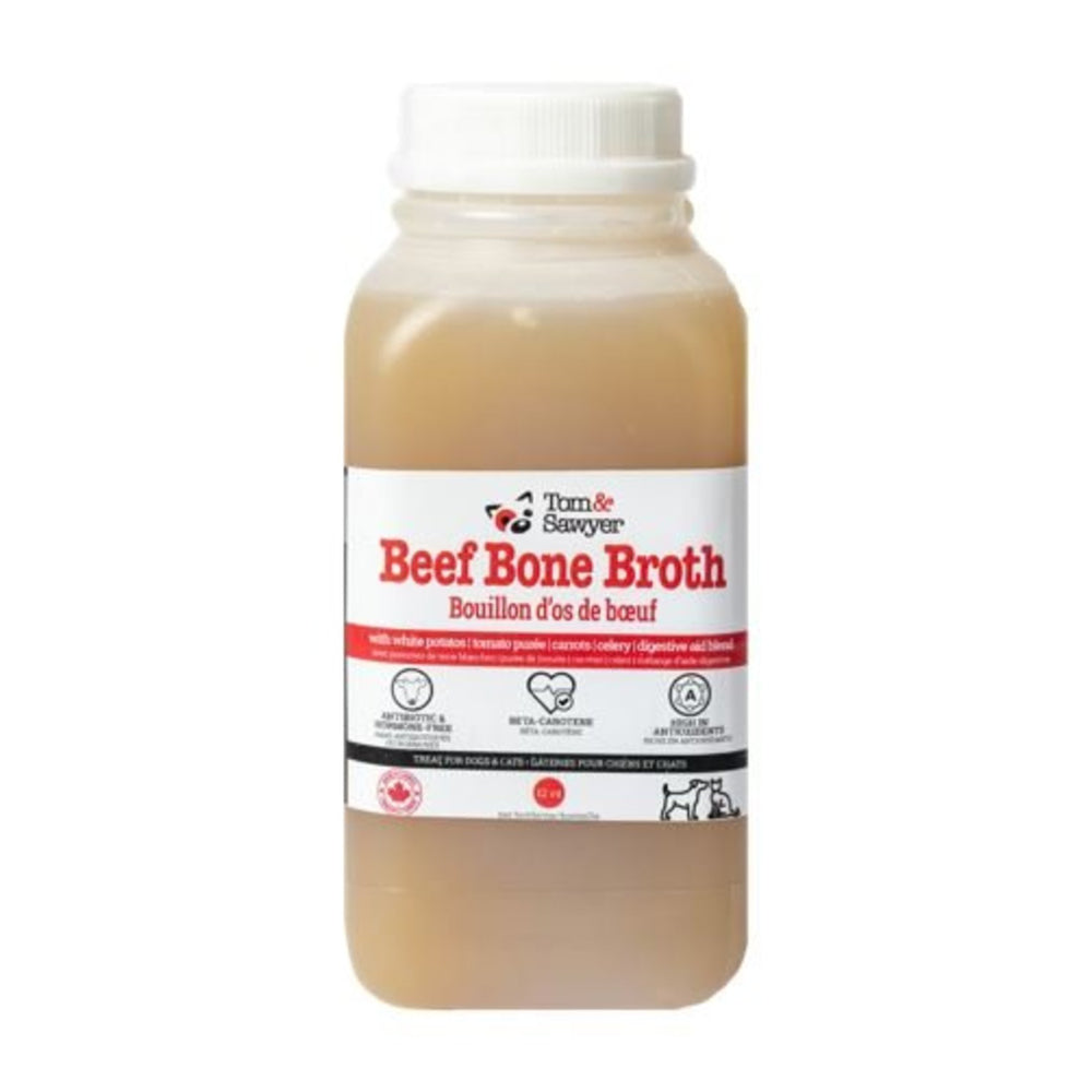 Tom&Sawyer Beef Bone Broth for Dogs & Cats
