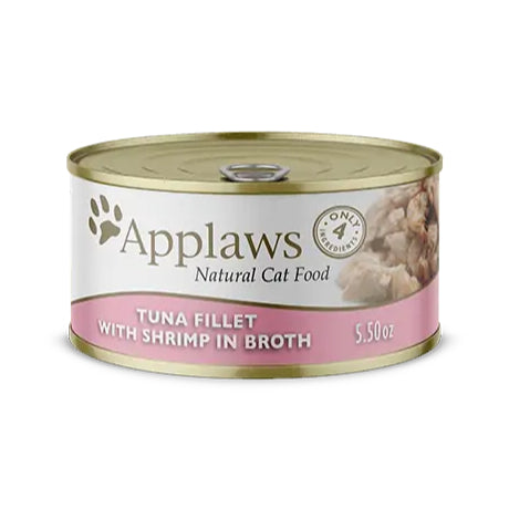 Applaws Tuna Fillet with Shrimp in Broth Cat Wet Food