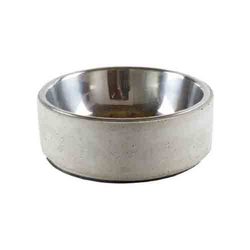 BeOneBreed Concrete Bowl for Dogs & Cats