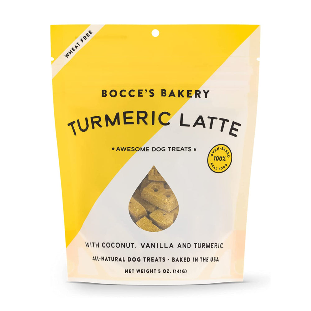 Bocce's Bakery Turmeric Latte Biscuits Dog Treats