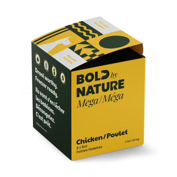 Bold by Nature Mega Chicken Raw Dog Food