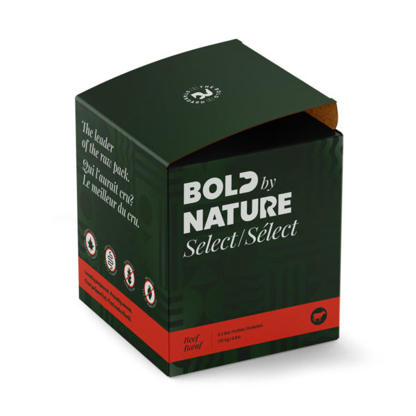 Bold by Nature Select Beef Raw Dog Food