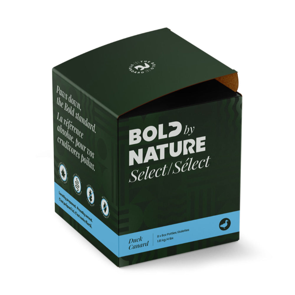 Bold by Nature Select Duck Raw Dog Food