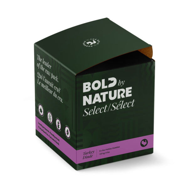 Bold by Nature Select Turkey Raw Dog Food