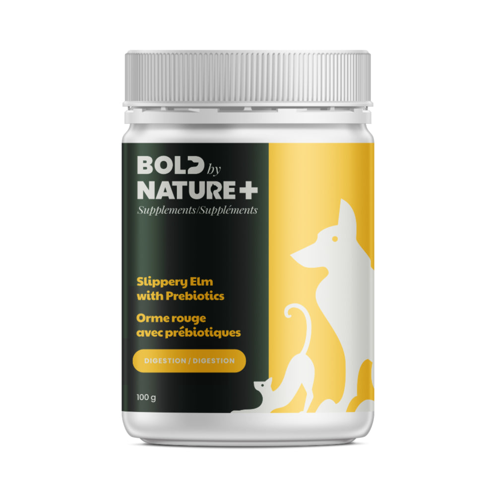 Bold by Nature Slippery Elm with Probiotics for Dogs & Cats