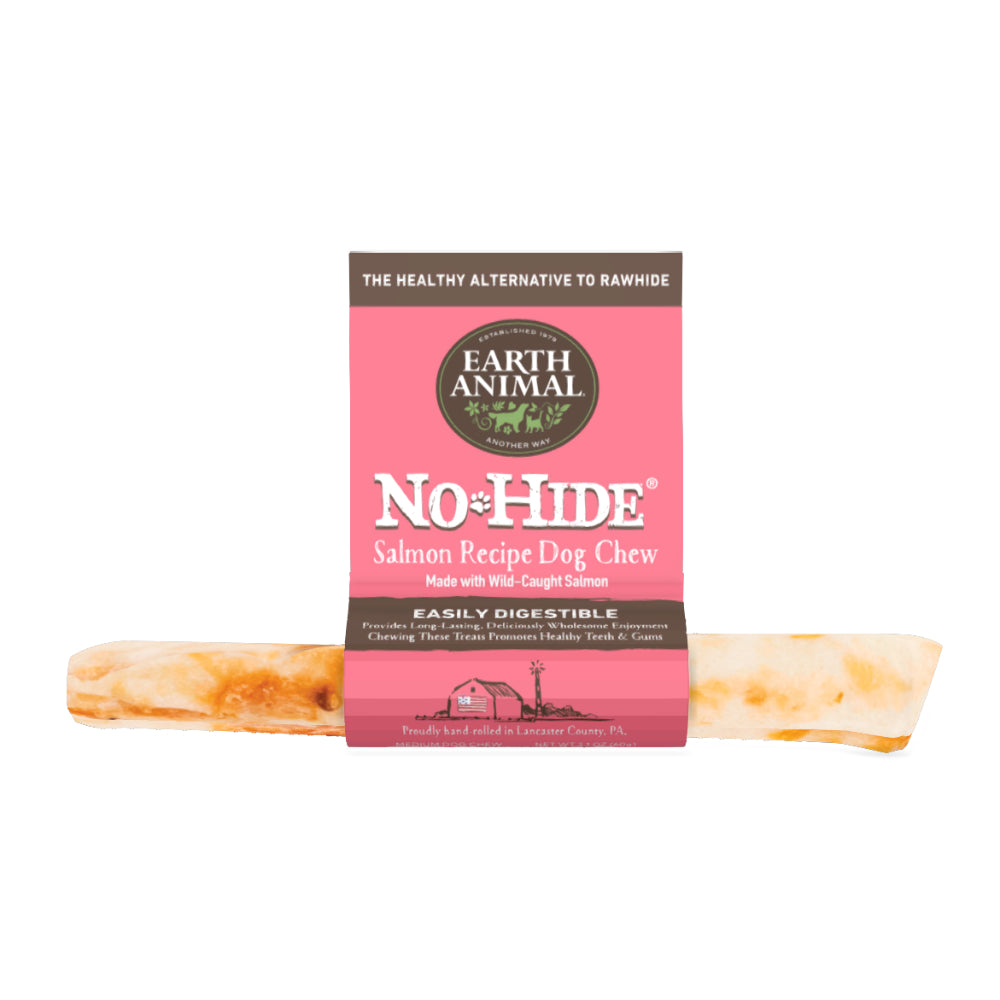 Earth Animal 7" Salmon No-Hide  Chews for Dogs