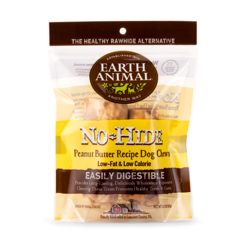 Earth Animal Peanut Butter No-Hide Chews for Dogs