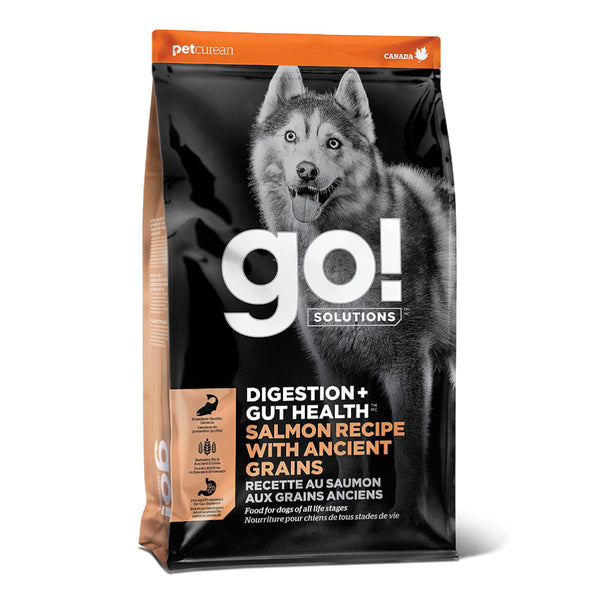 GO! Digestion + Gut Health Salmon with Ancient Grains Dog Food