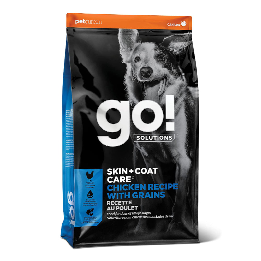 GO! Skin + Coat Chicken with Grains Dog Food