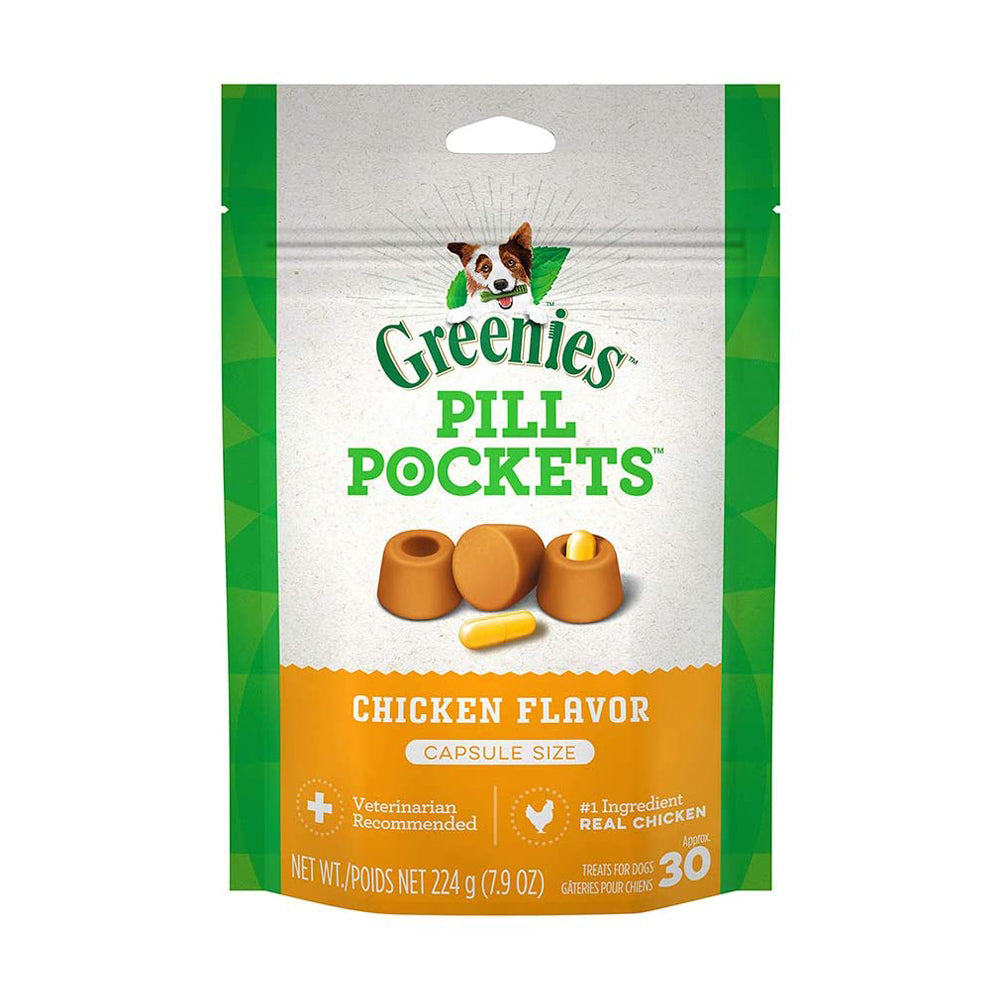 Greenies Pill Pockets Chicken Capsule Dog Treats
