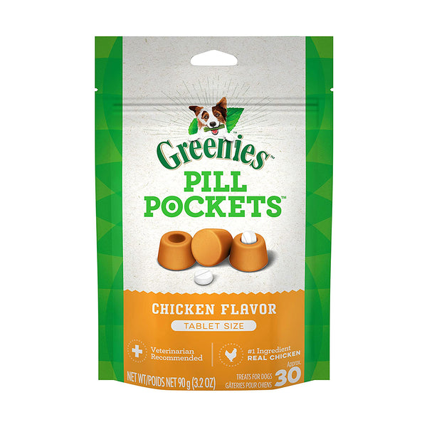 Greenies Pill Pockets Chicken Tablet Dog Treats