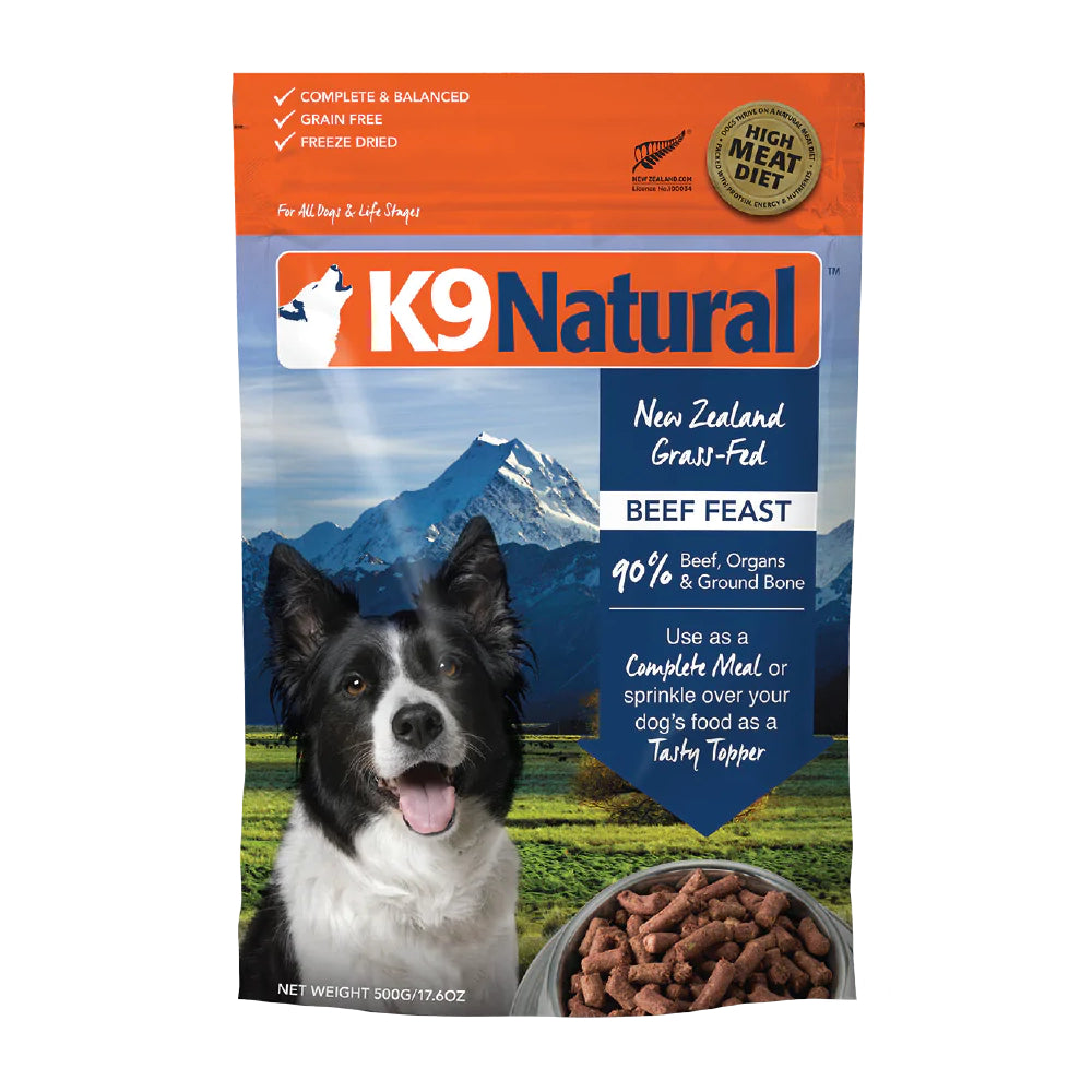 K9 Natural Beef Freeze-Dried Dog Food