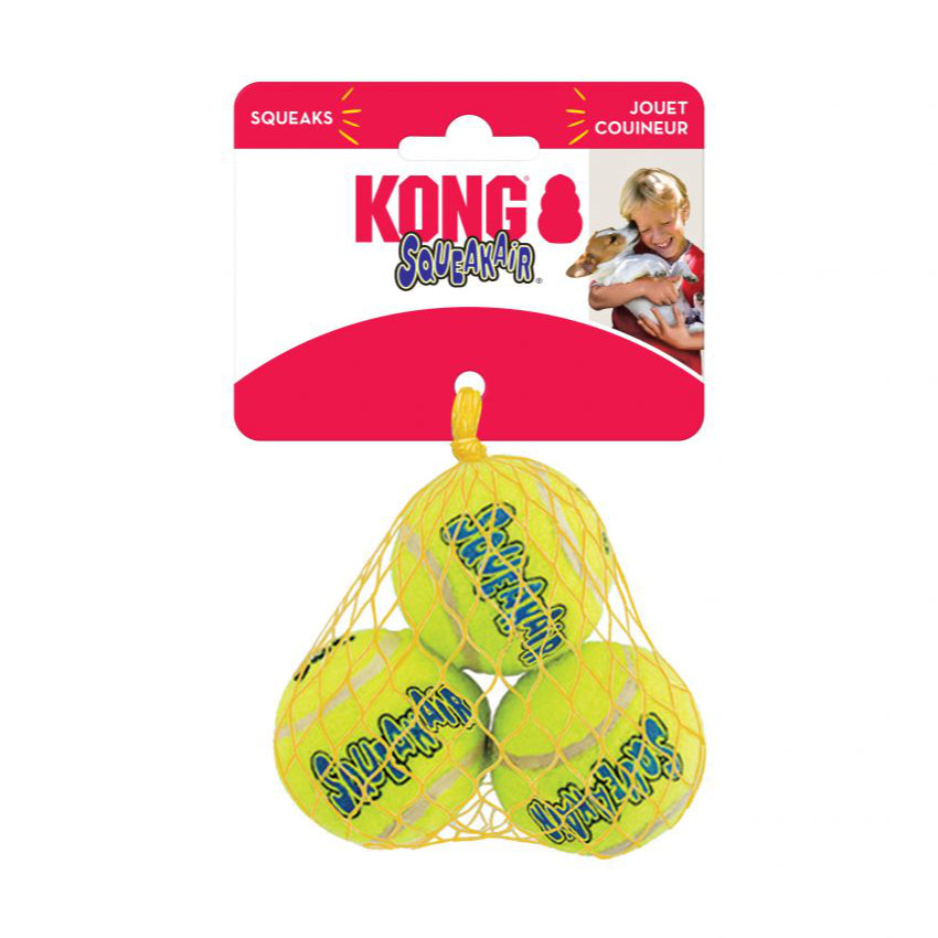 KONG SqueakAir Ball 3 Pack Dog Toy