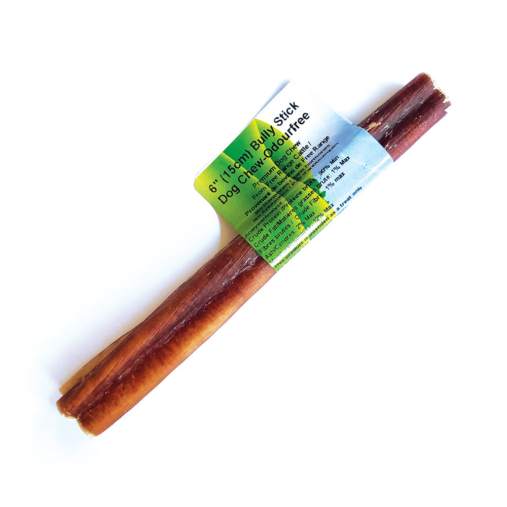 Nature's Own 6" Odourfree Bully Stick for Dogs