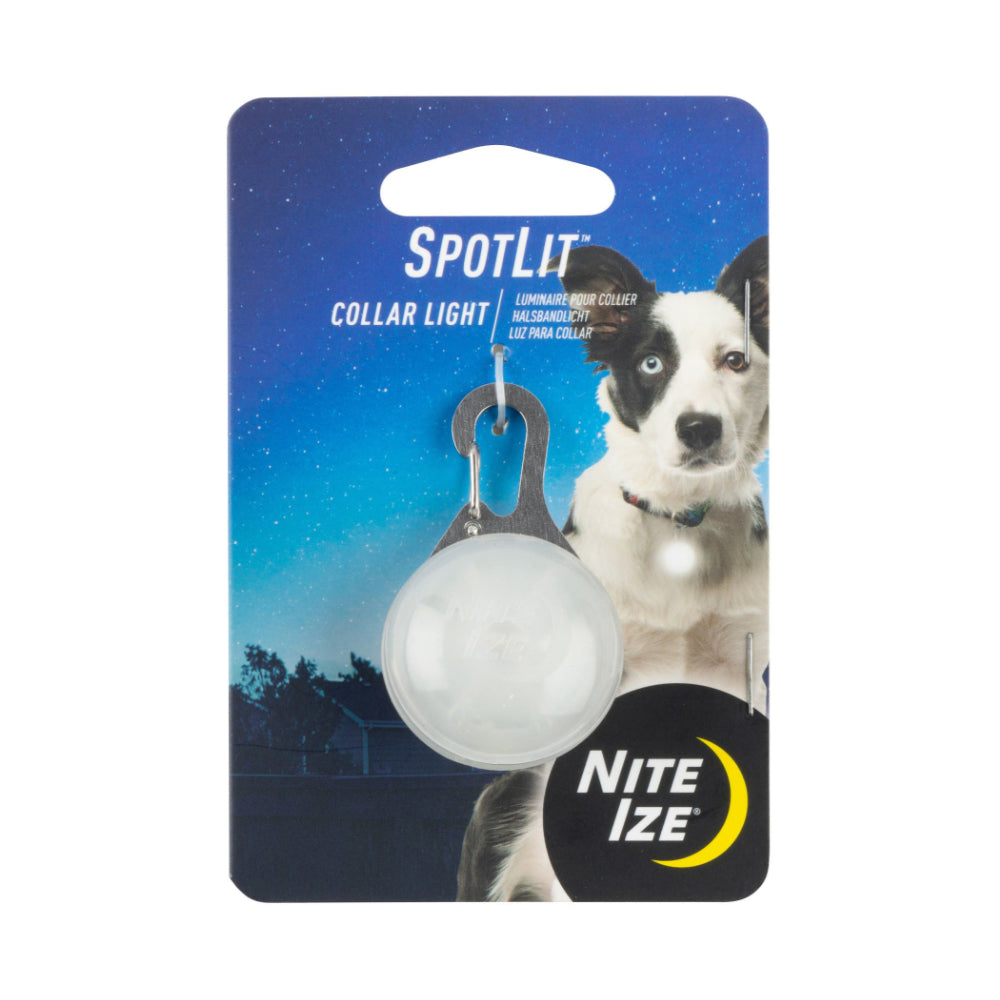 Nite Ize White SpotLit Dog Collar Light