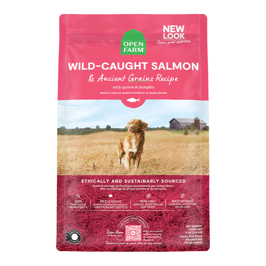 Open Farm Salmon & Ancient Grains Dog Food