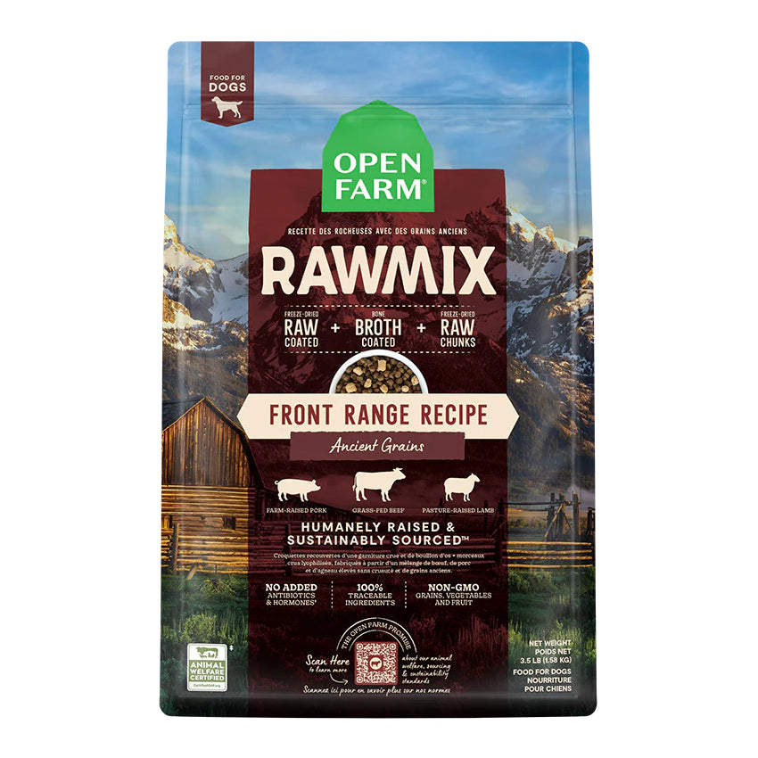 Open Farm Front Range & Ancient Grains RawMix Dog Food