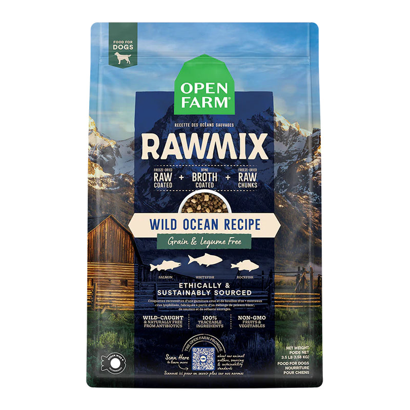 Open Farm Wild Ocean Grain-Free RawMix Dog Food