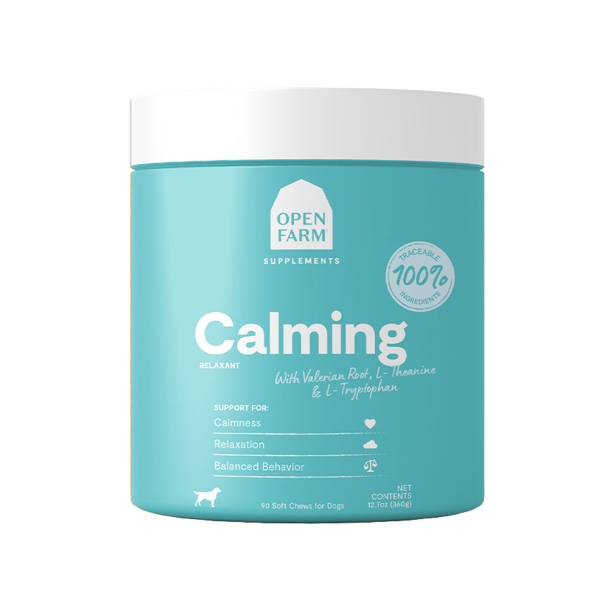 Open Farm Calming Supplement Chews for Dogs
