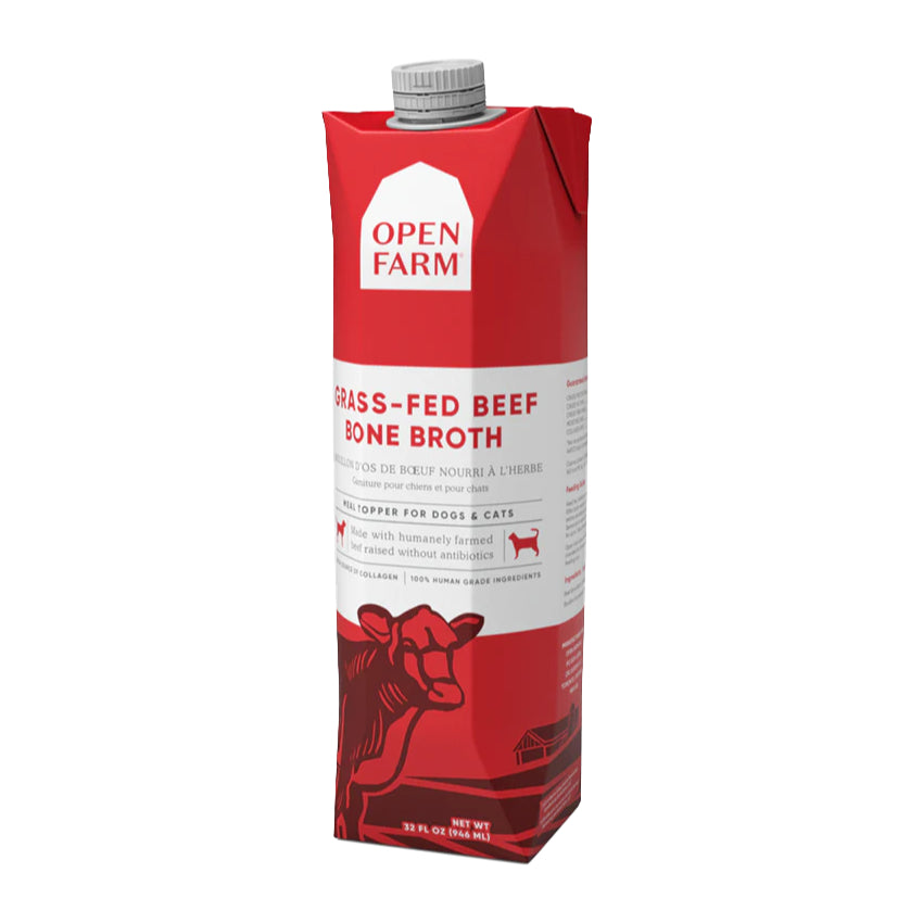 Open Farm Beef Bone Broth for Dogs & Cats