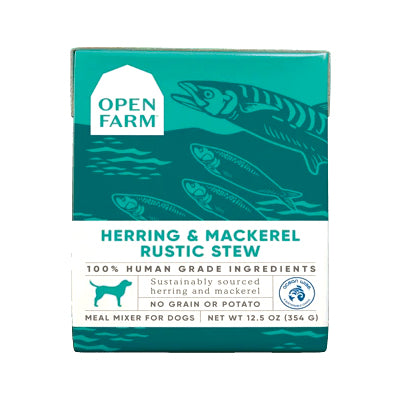 Open Farm Herring & Mackerel Rustic Stew Dog Wet Food