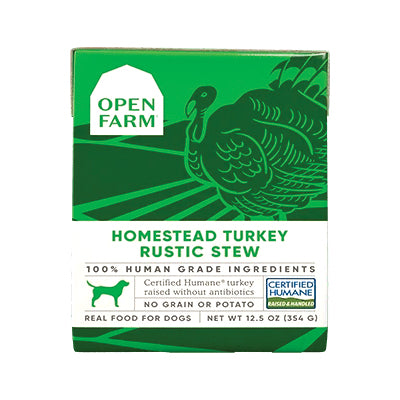 Open Farm Turkey Rustic Stew Dog Wet Food
