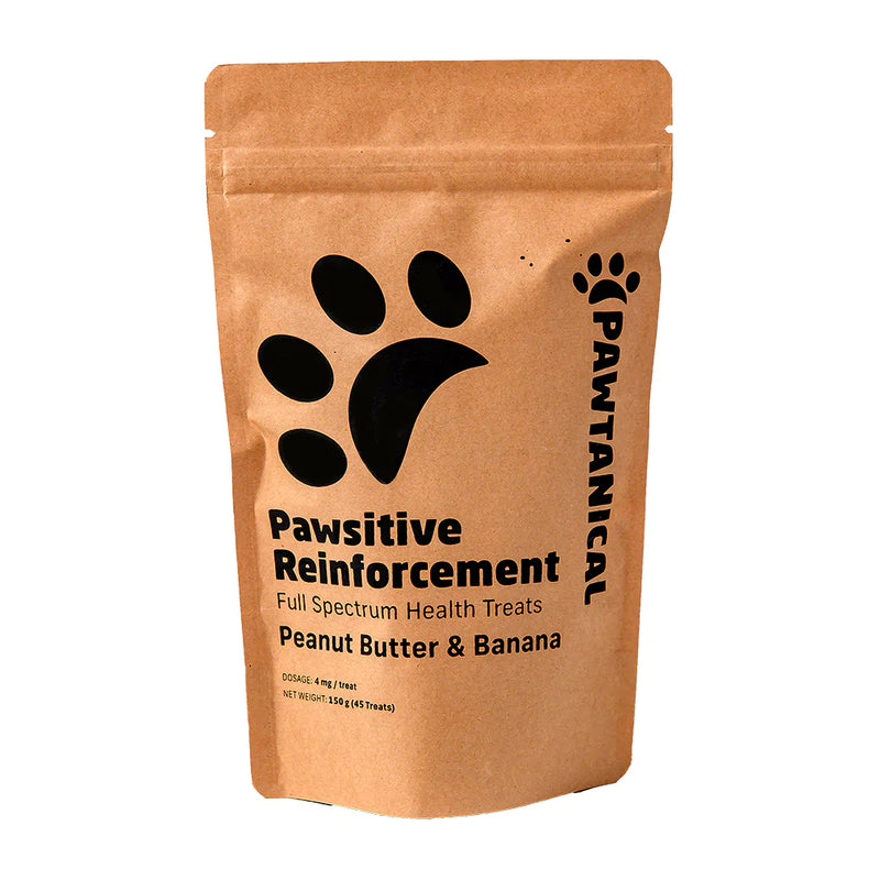 Pawtanical Peanut & Banana Hemp Health Dog Treats