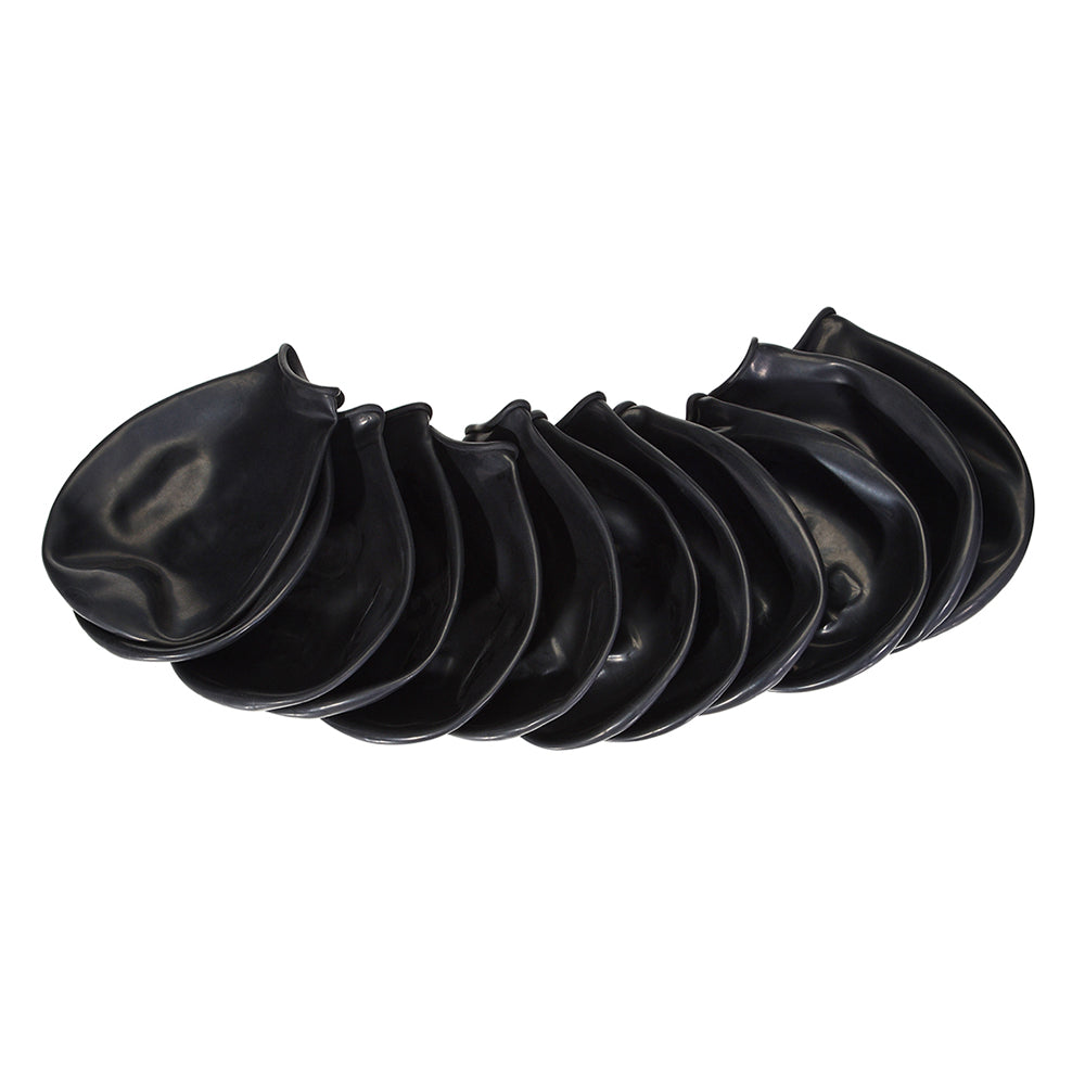 Pawz Black Rubber Boots for Dogs