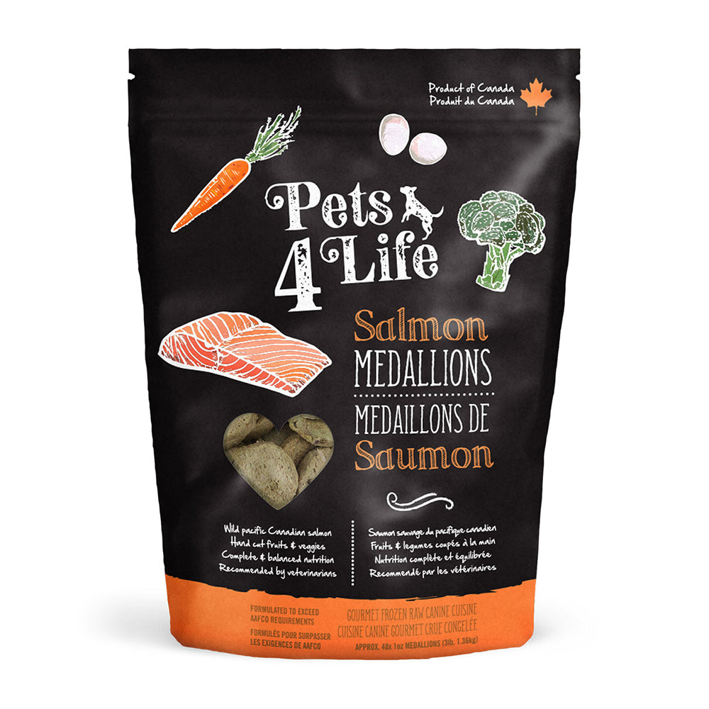 Pets 4 Life Salmon Raw Dog Food