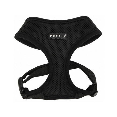 Puppia Black Soft Harness for Dogs