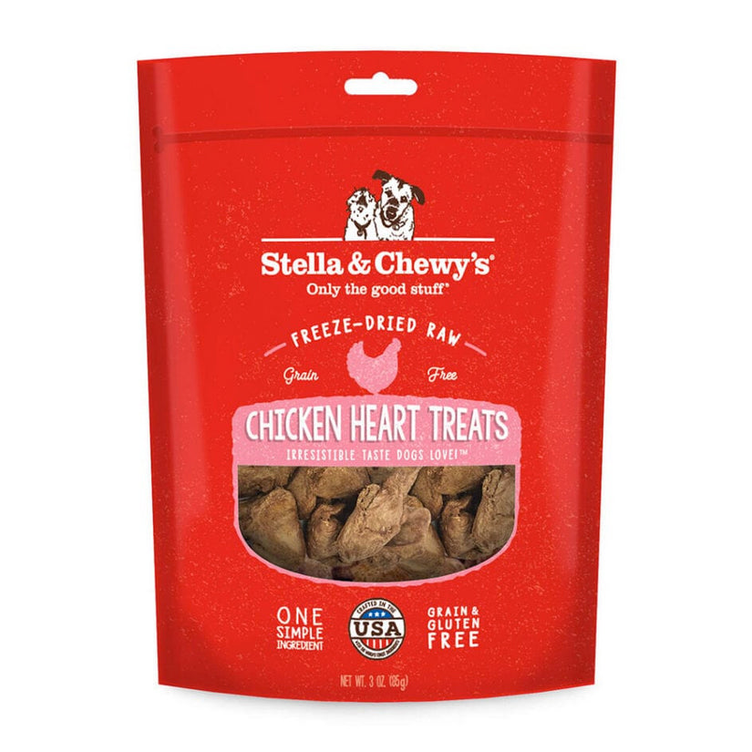 Stella & Chewy’s Chicken Heart Dog Treats