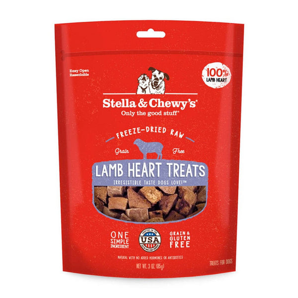 Stella & Chewy’s Lamb Heart Dog Treats