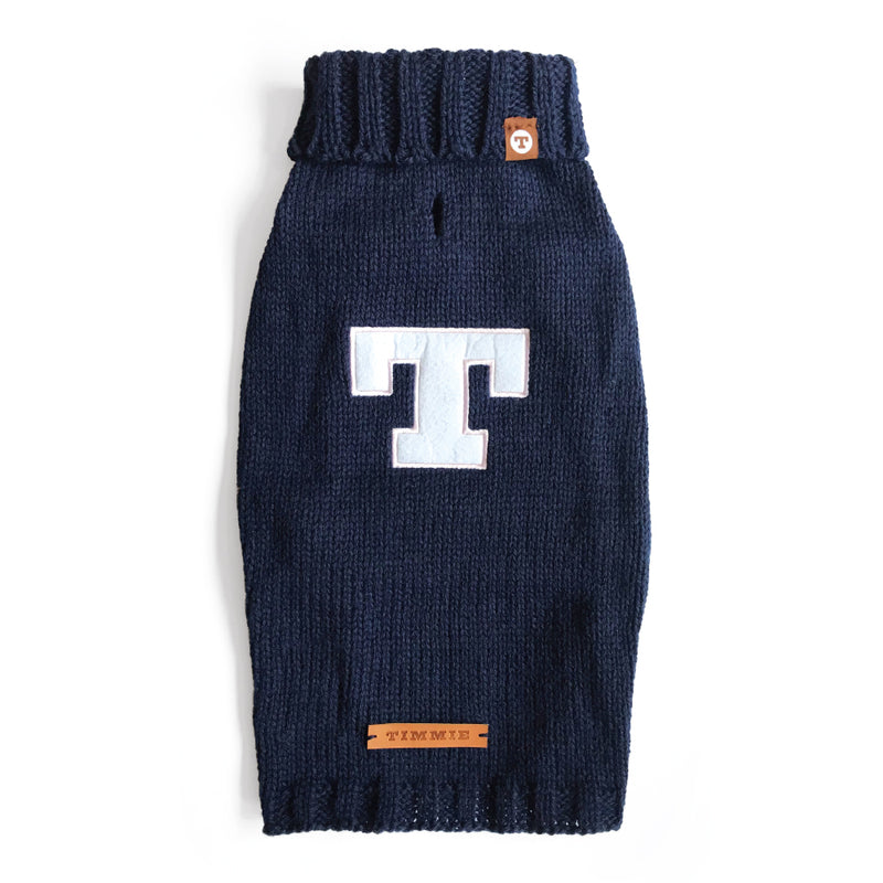 Timmie Letterman Sweater for Dogs